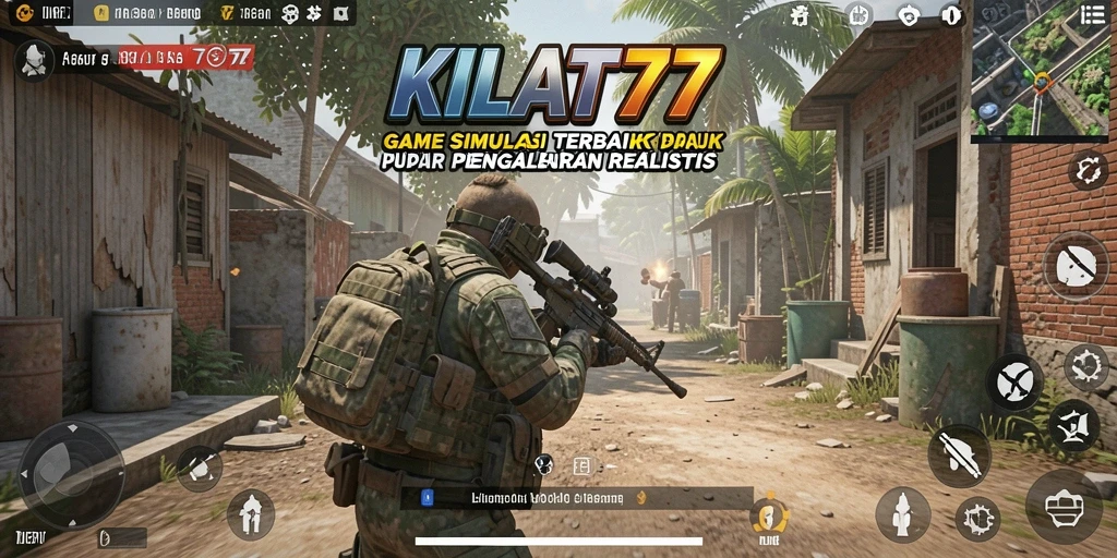 Tampilan gameplay KILAT77 yang menakjubkan dan interaktif dalam simulasi.