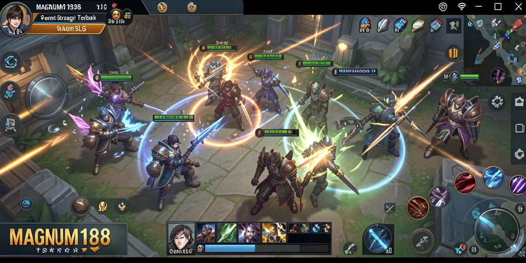 Tampilan menarik gameplay MAGNUM188 yang penuh strategi.