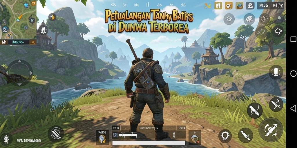 Gameplay seru di dunia terbuka ME355 yang menakjubkan.