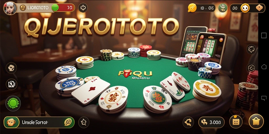 Tampilan seru permainan QiuQiu di PAJEROTOTO.